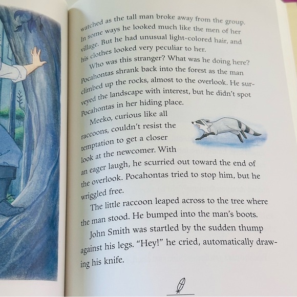 Disney Once Upon A Princess Belle Pocahontas Cinderella Hardcover Storybook Book - Picture 9 of 16
